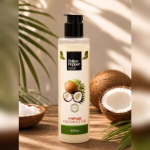 Home pulp n pepper coconut oil 200ml product 1200x1200